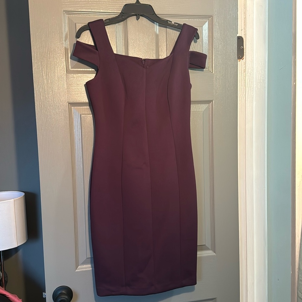 Purple Calvin Klein dress